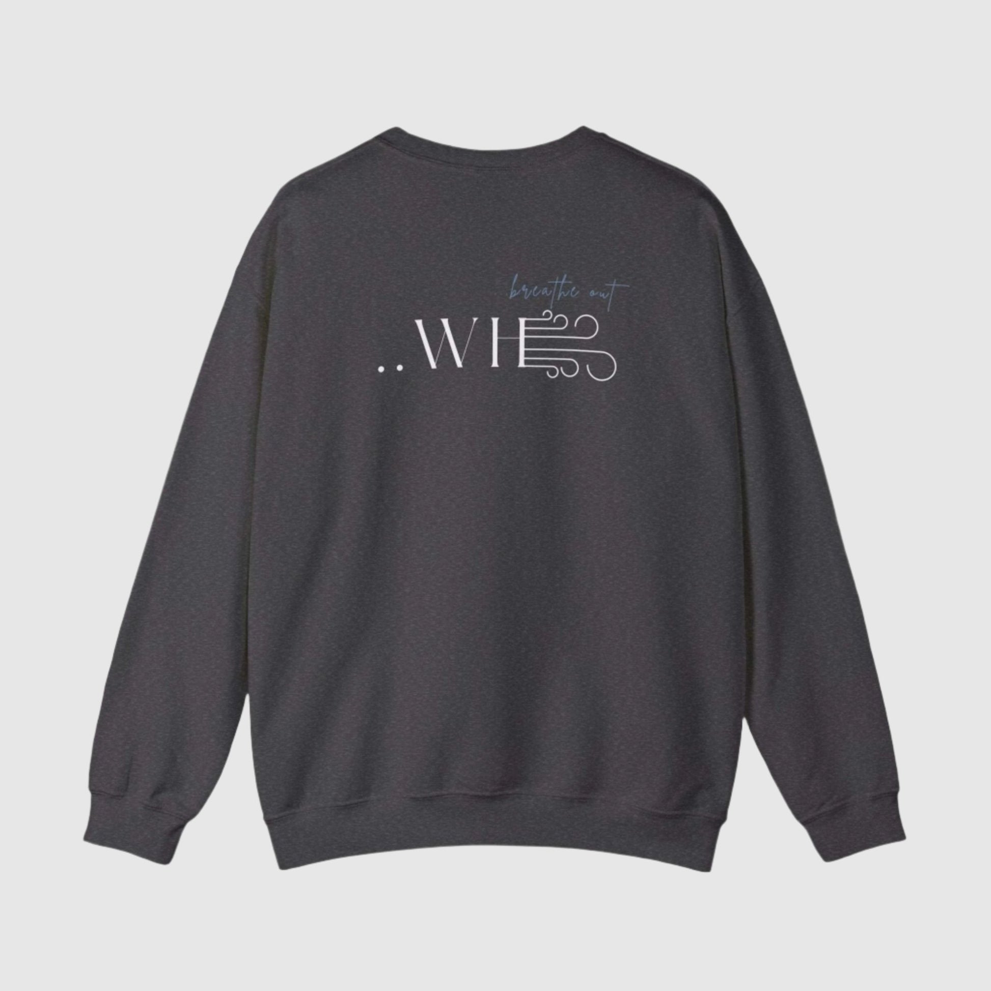 YHWH Unisex Sweatshirt - God is with you with every breath you take - ChoreGirl