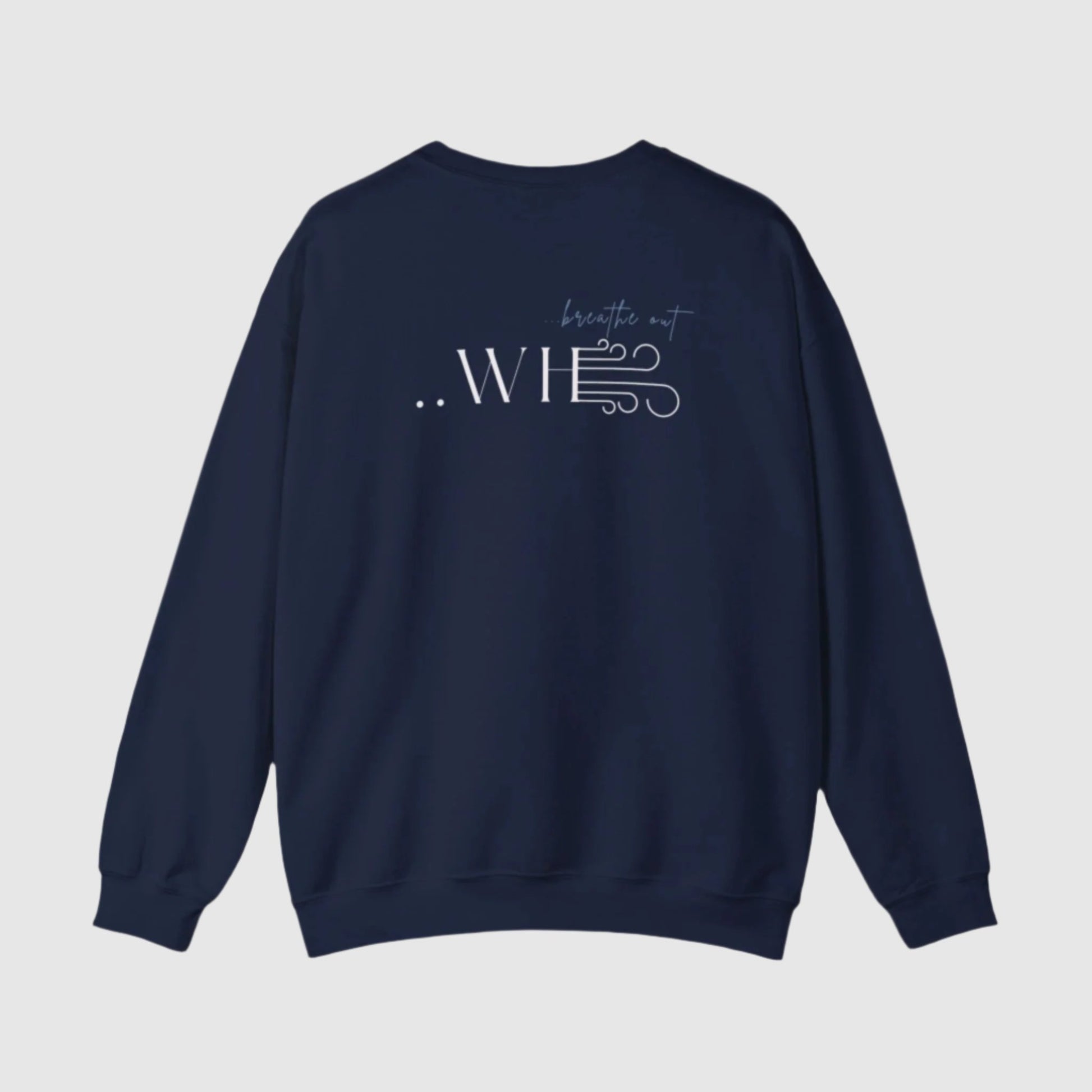 YHWH Unisex Sweatshirt - God is with you with every breath you take - ChoreGirl