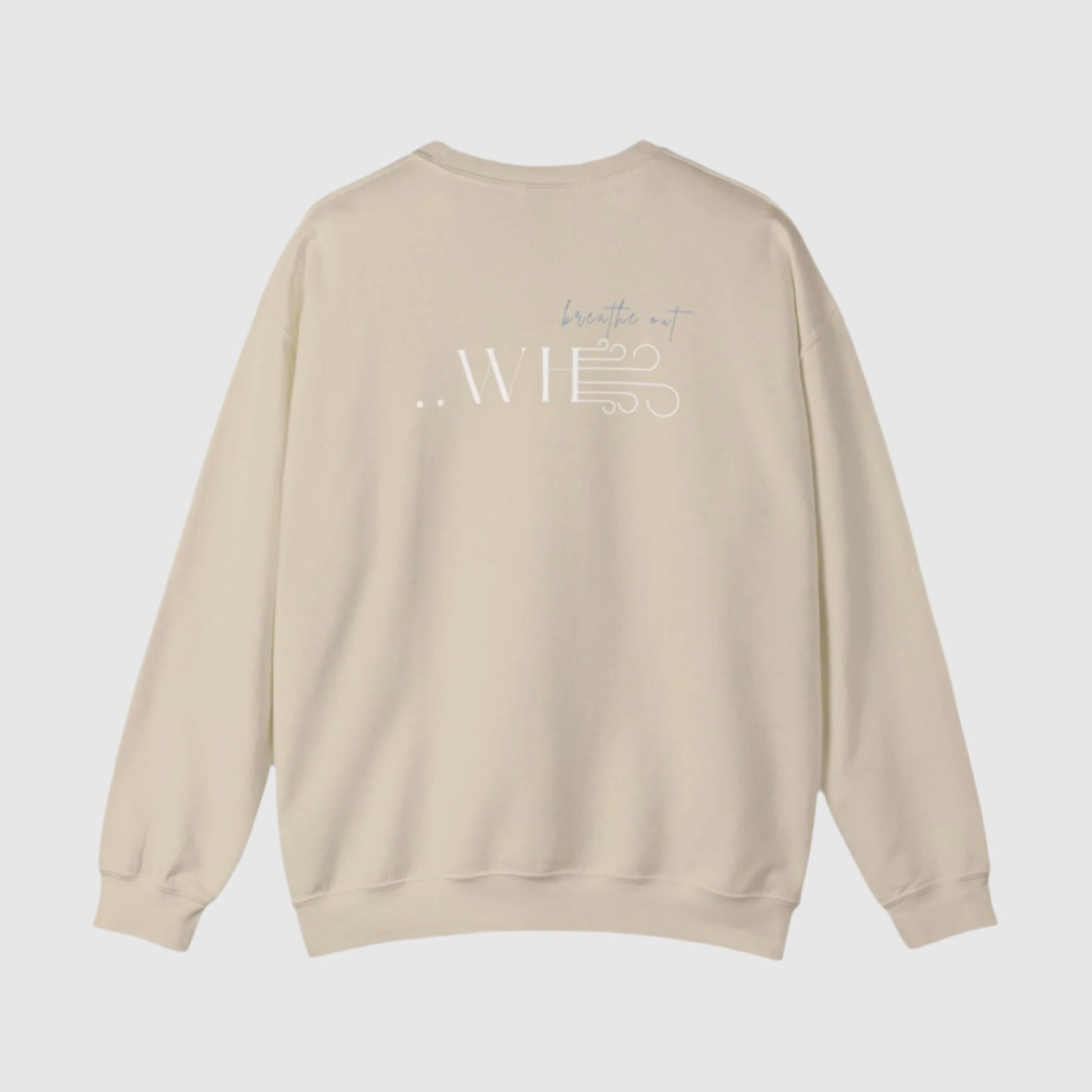 YHWH Unisex Sweatshirt - God is with you with every breath you take - ChoreGirl