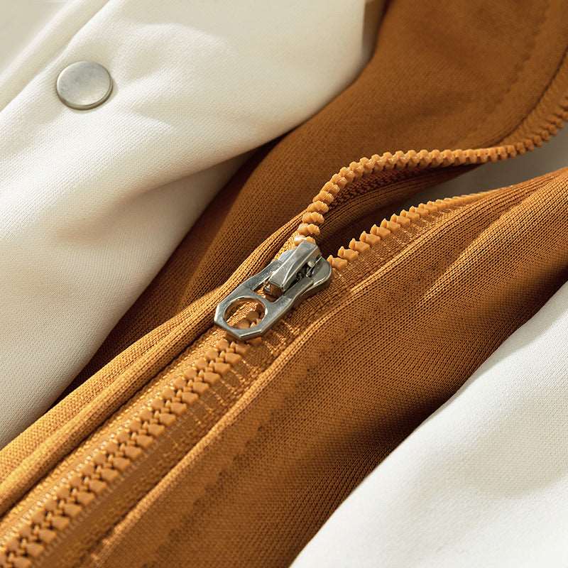 Men's Hooded Cardigan Fleece Baseball Style Jacket - ChoreGirl