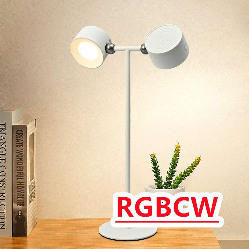 Cordless Magnetic 360 Rotate LED USB Rechargeable Lamp - ChoreGirl