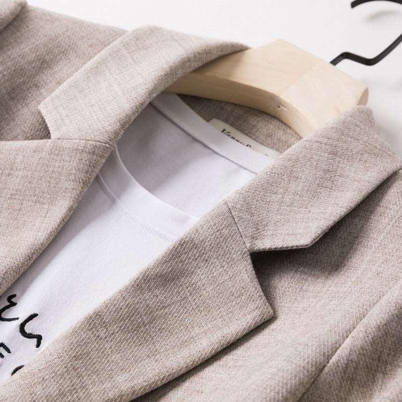 Women's Loose Casual Suit Style Jacket - ChoreGirl