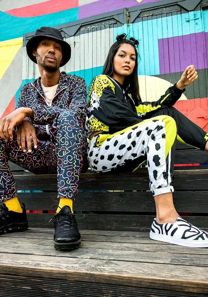 Custom Design Outfit Combo - Track Pants and a Windbreaker | PERSONALIZED - ChoreGirl