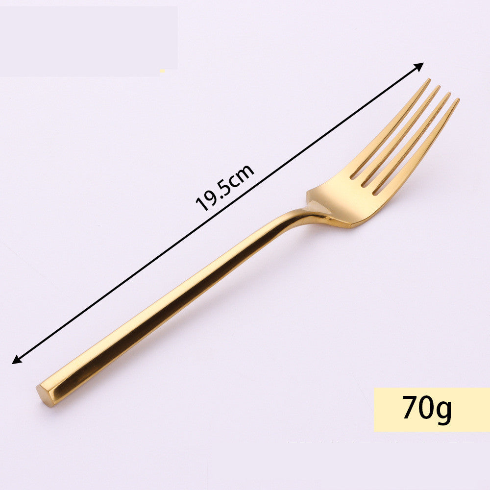 Elegant Stainless Steel Knife, Fork And Spoon Single or Set - ChoreGirl