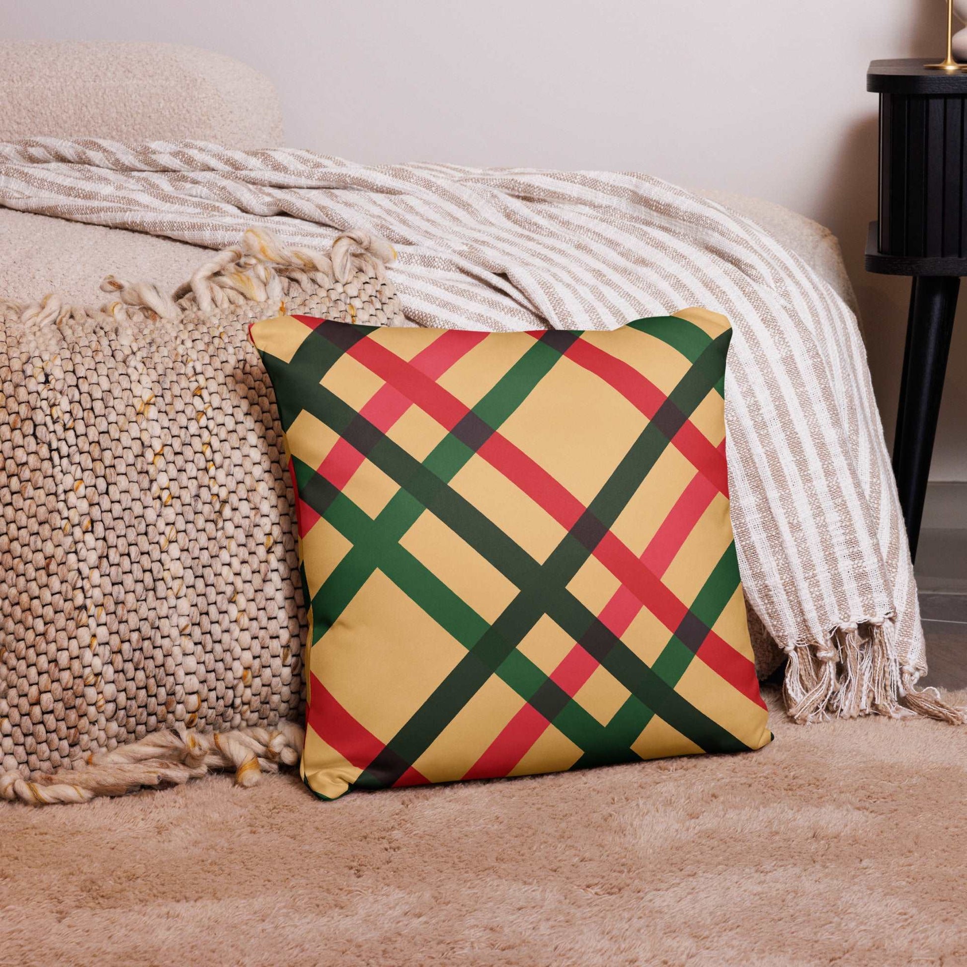 Custom Simple Retro Geometric Design Pillow Case (no insert pillow) | PERSONALIZED - ChoreGirl