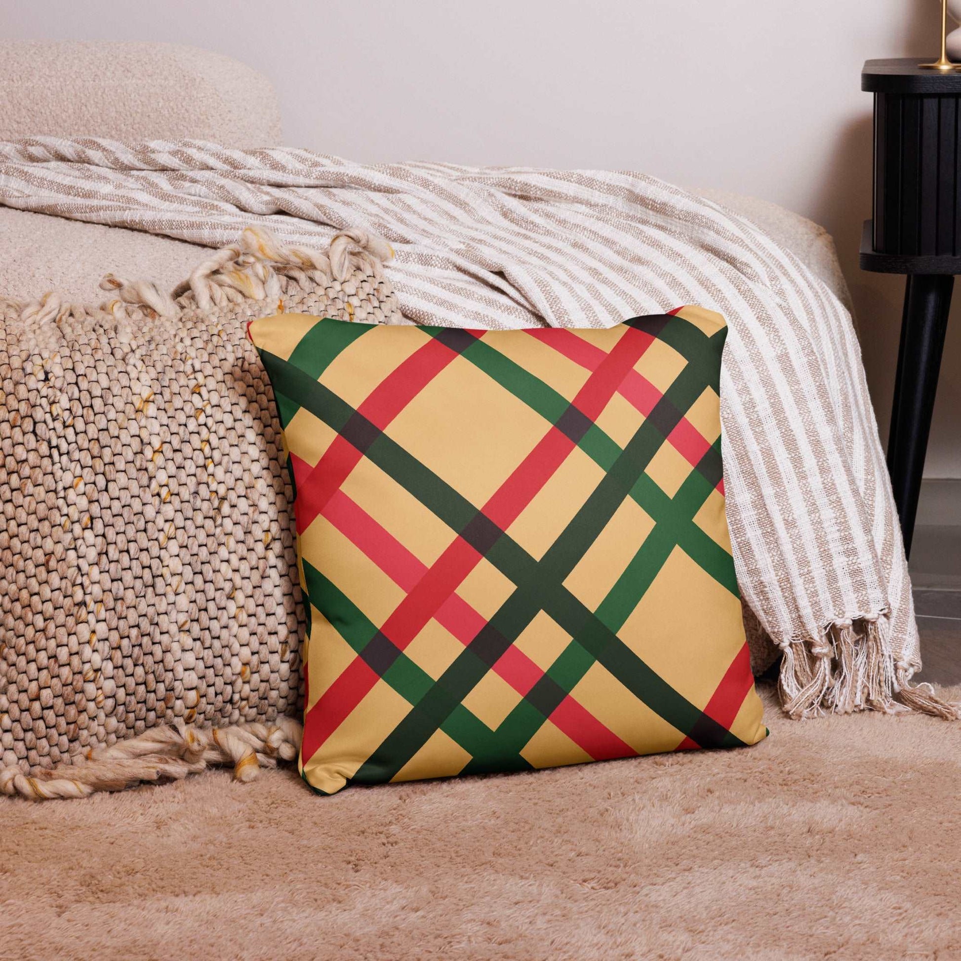Custom Simple Retro Geometric Design Pillow Case (no insert pillow) | PERSONALIZED - ChoreGirl