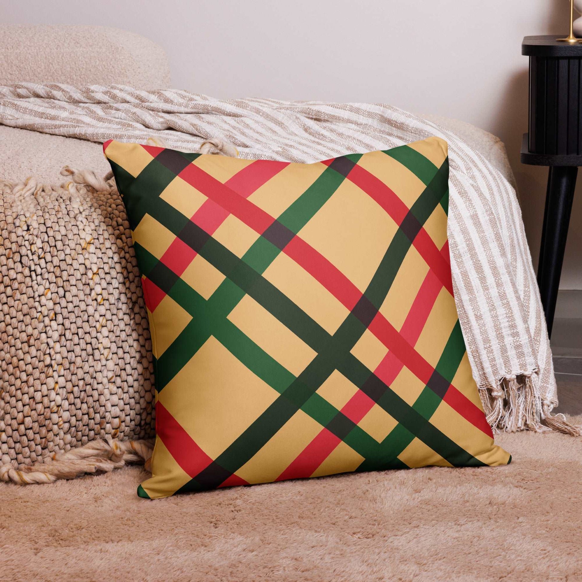 Custom Simple Retro Geometric Design Pillow Case (no insert pillow) | PERSONALIZED - ChoreGirl