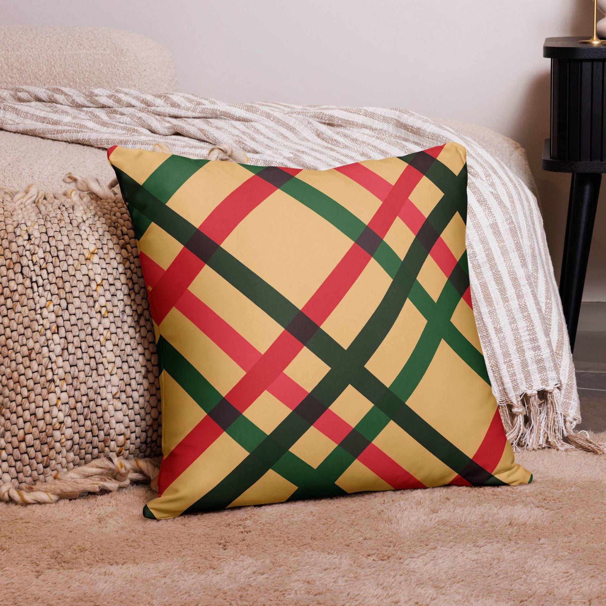 Custom Simple Retro Geometric Design Pillow Case (no insert pillow) | PERSONALIZED - ChoreGirl