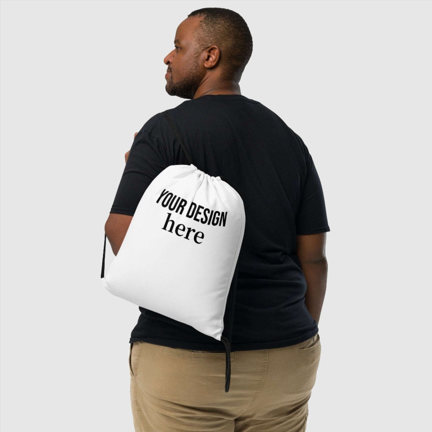 Custom Drawstring bag | PERSONALIZED - ChoreGirl