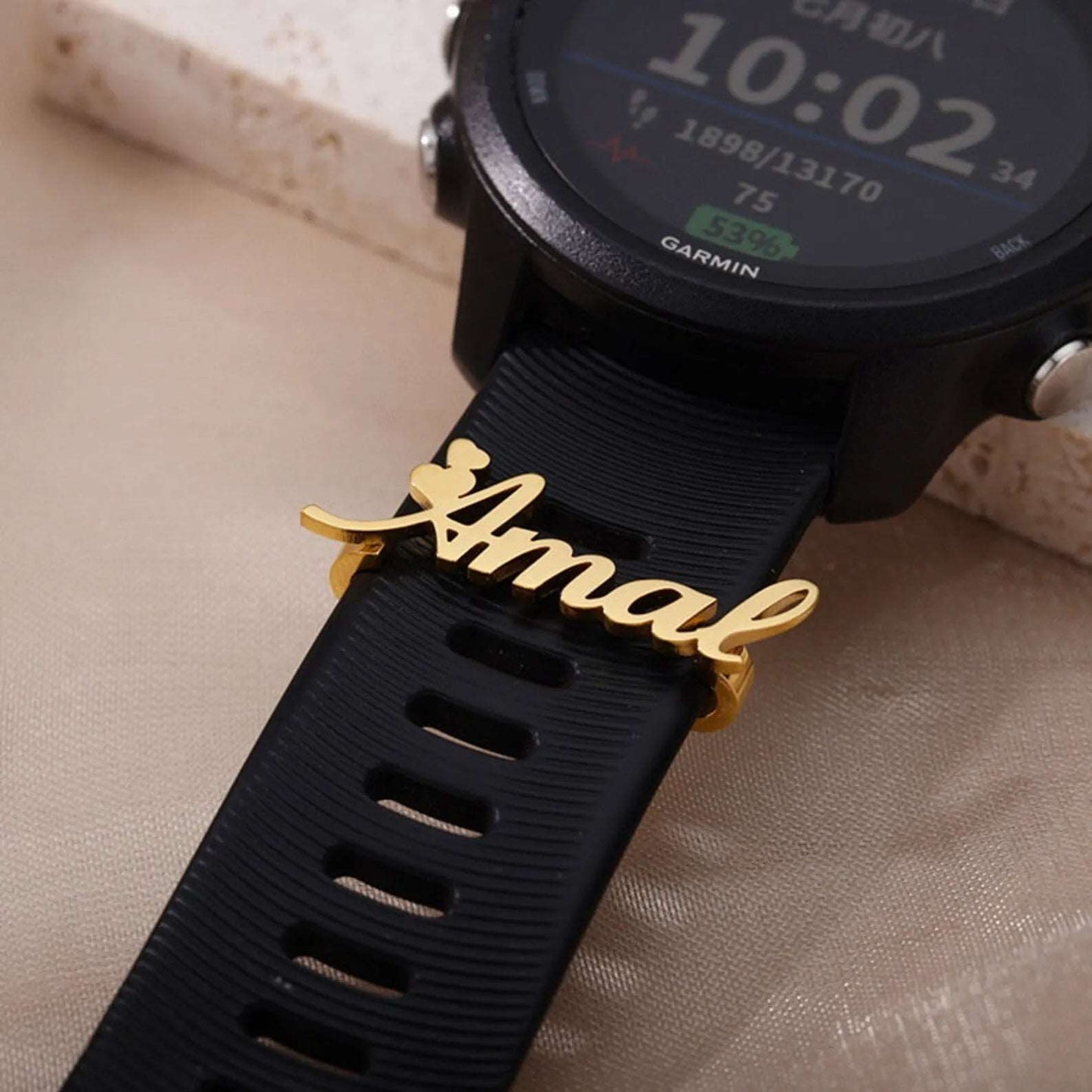 Custom Name Custom Stainless Steel Watch Band Buckle | PERSONALIZED - ChoreGirl