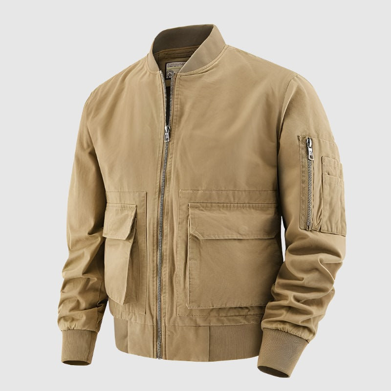 Men's Casual Outwear Zip-up Jacket - ChoreGirl