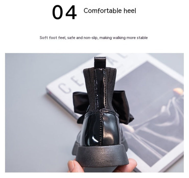 Girls Little Bow Princess Style Rubber Boots - ChoreGirl