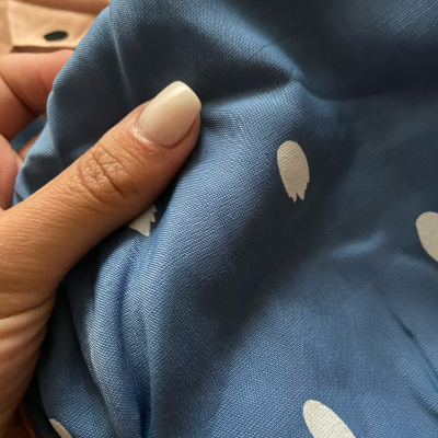 Women's Elegant Polka Dot Puff Sleeve Dress - ChoreGirl