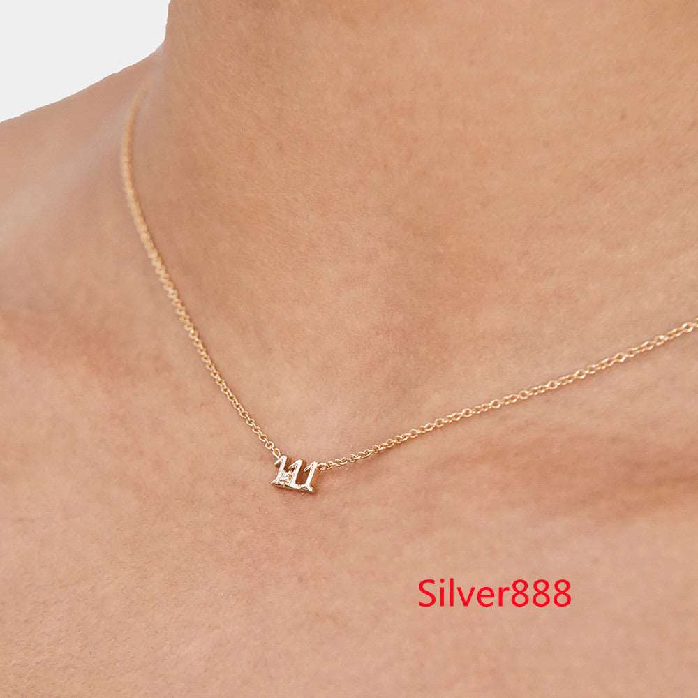 Unisex Angel Numbers Necklace - ChoreGirl