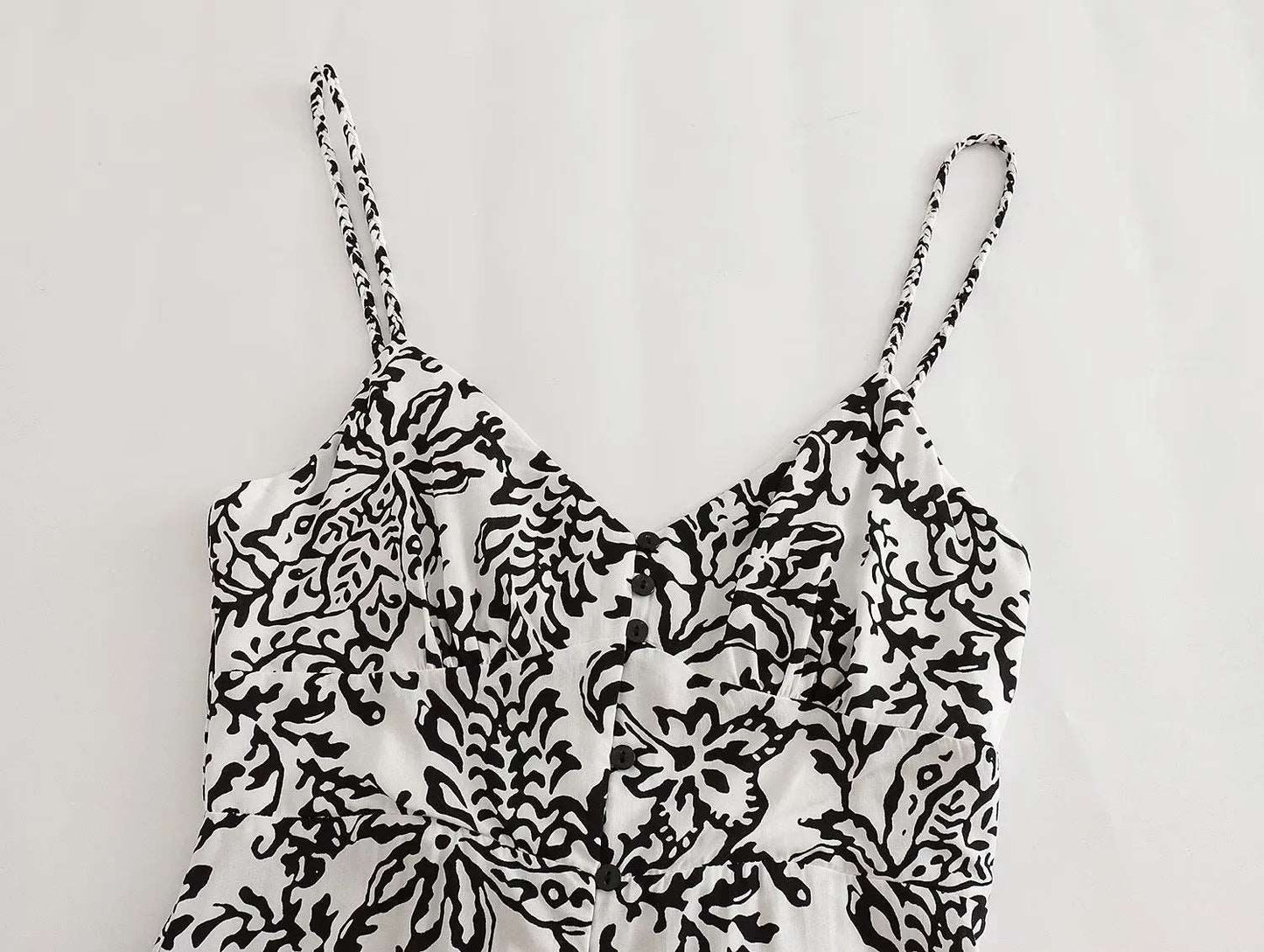 Women's Casual and Simple Slit Design Long Vacation Style Summer Dress - ChoreGirl