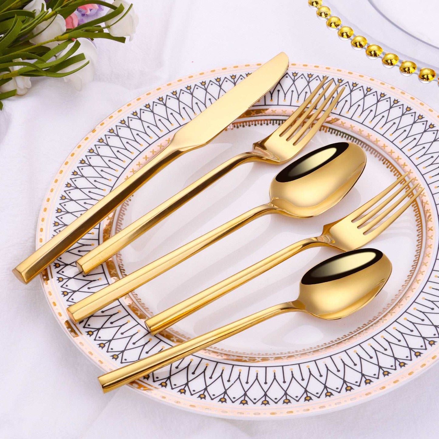 Elegant Stainless Steel Knife, Fork And Spoon Single or Set - ChoreGirl
