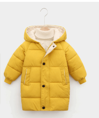 Kids Thickened Warm Padded Jacket - ChoreGirl