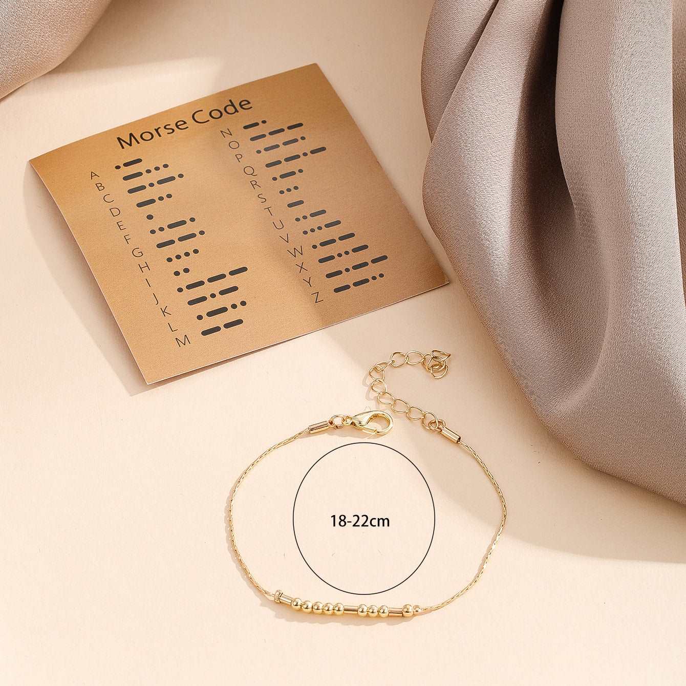 Unisex Morse Code Alphanumeric Bracelet - ChoreGirl