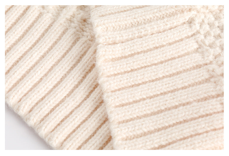 Unisex Retro Twist Knitted Couple Sweater - ChoreGirl