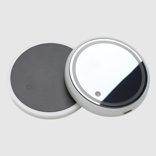 Colorful LED Light-up Solar & USB Charging Non-slip Ambient Light Cup Holder For Car - ChoreGirl