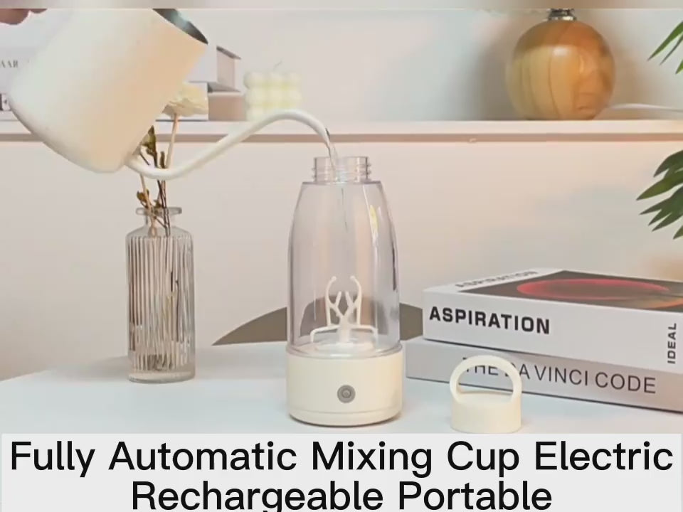 Electric Shaker Bottle with USB Charging