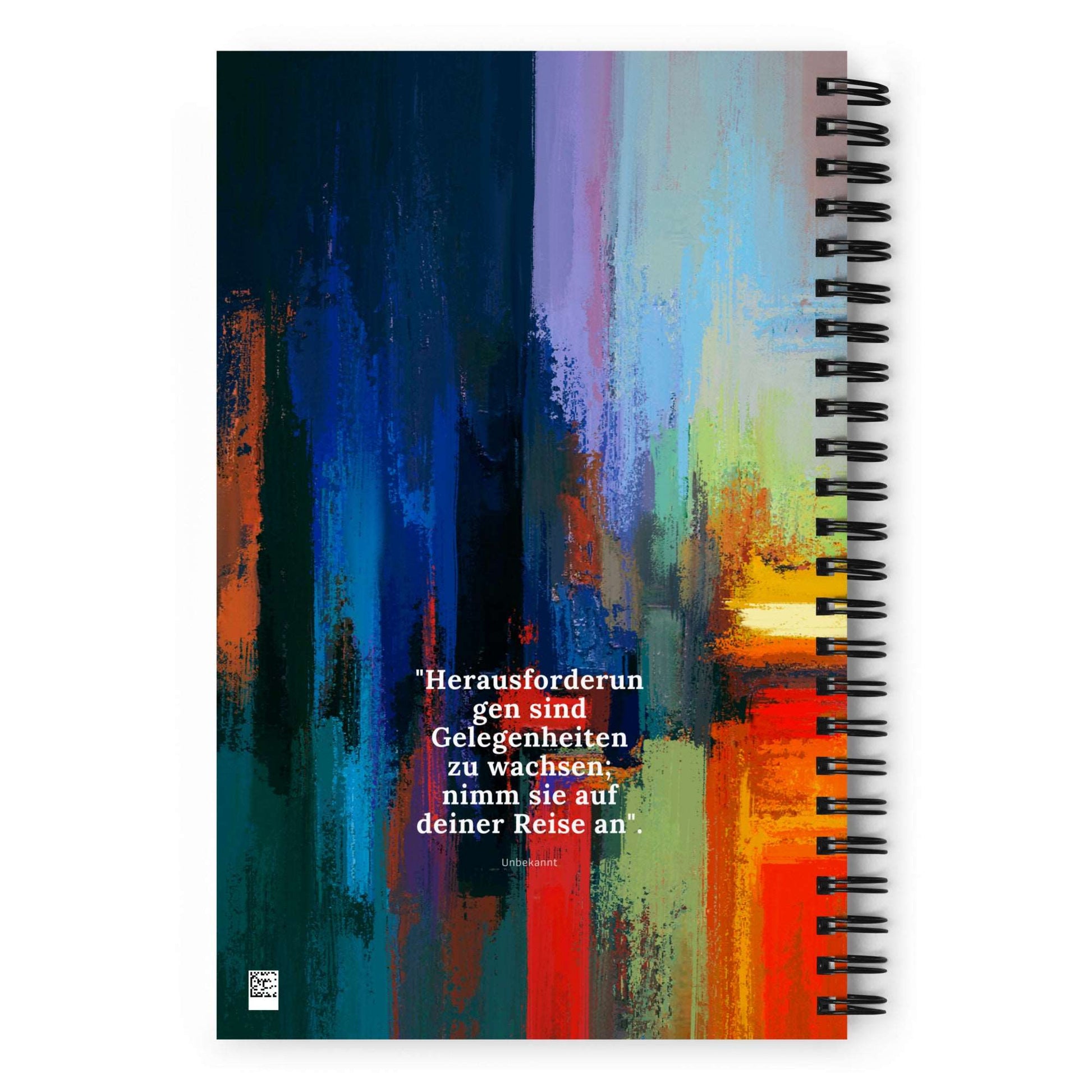 Artistic Design Spiral Notebook, 140 pages - ChoreGirl