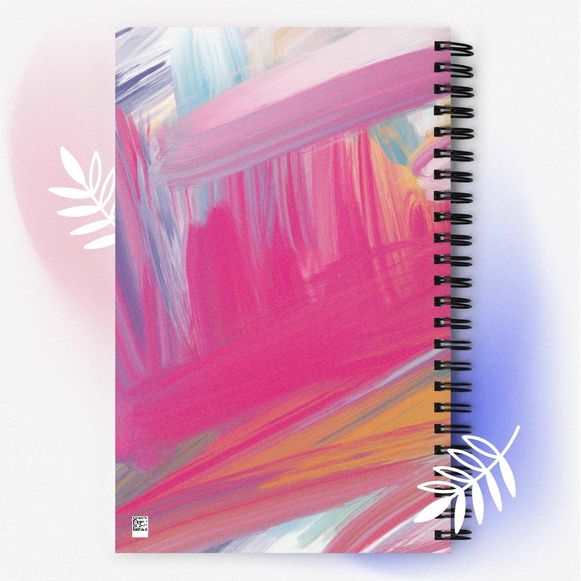 Artistic Self-Love Spiral Notebook, 140 pages - ChoreGirl