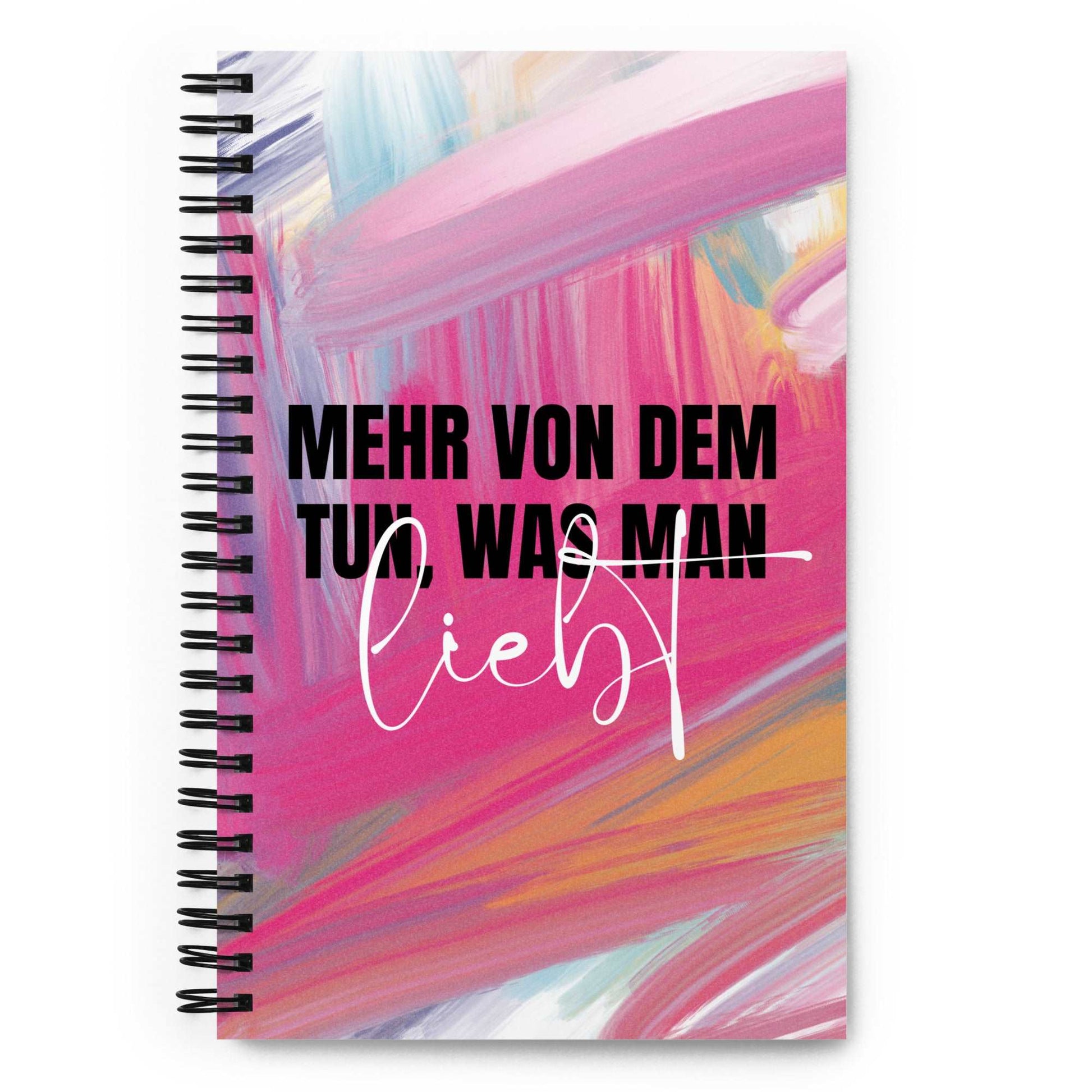 Artistic Self-Love Spiral Notebook, 140 pages - ChoreGirl