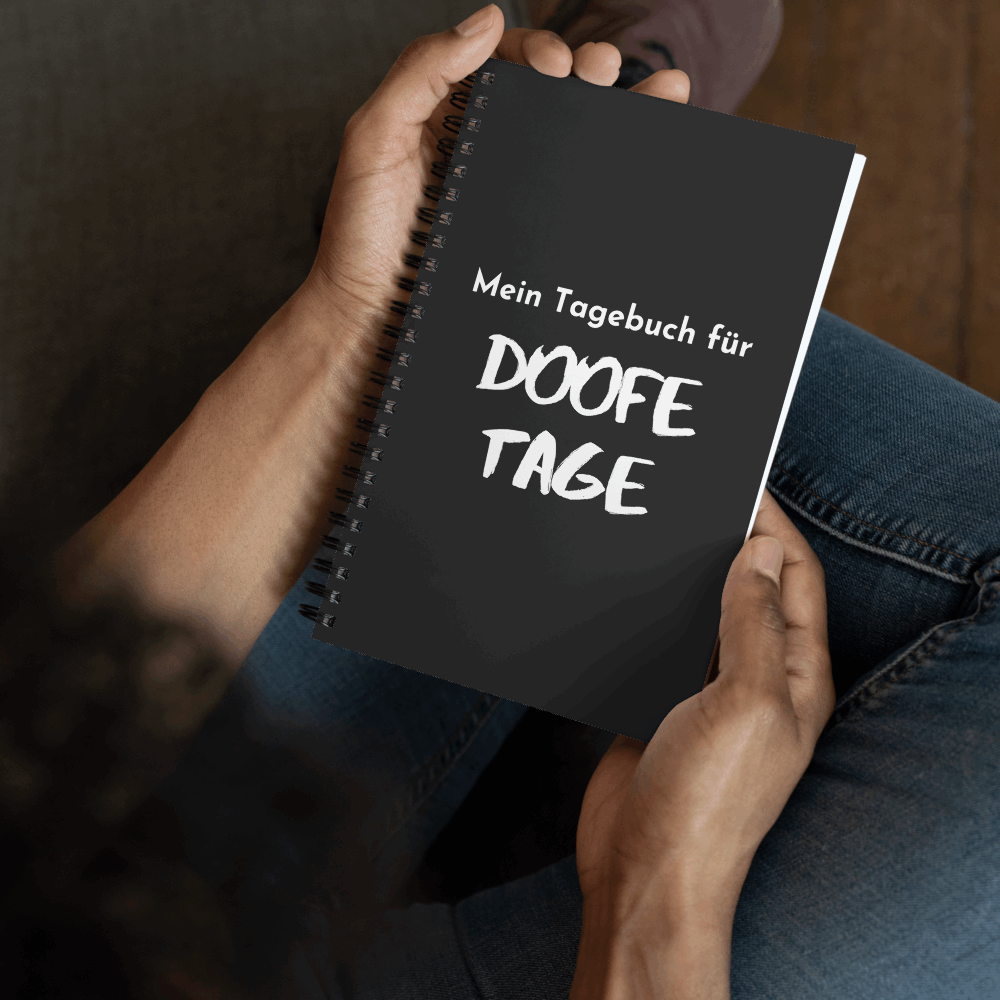 Bad Day Spiral Notebook, 140 pages - ChoreGirl