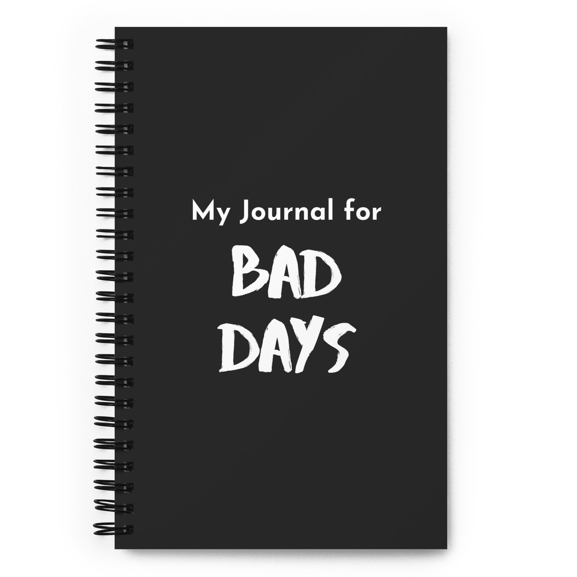 Bad Day Spiral Notebook, 140 pages - ChoreGirl