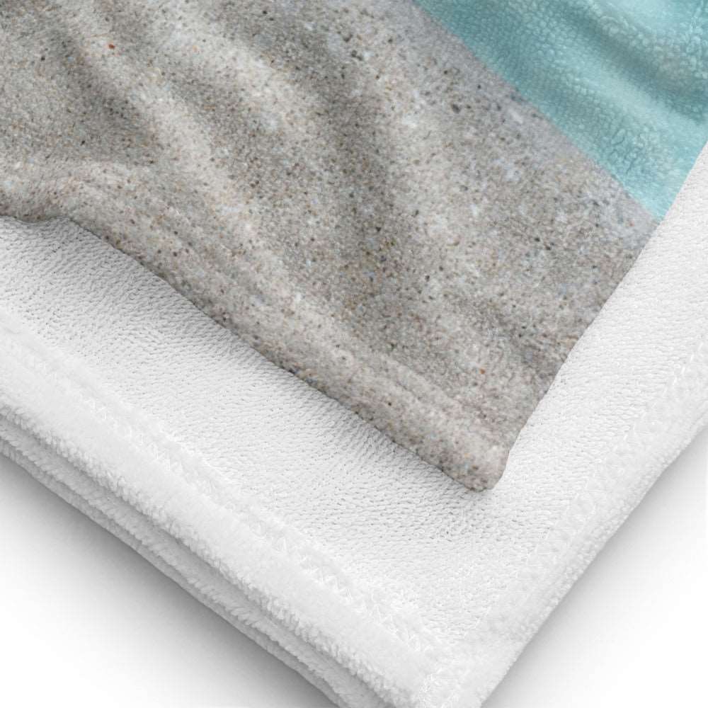 Custom Summer Vibes Print Beach Towel | PERSONALIZED - ChoreGirl