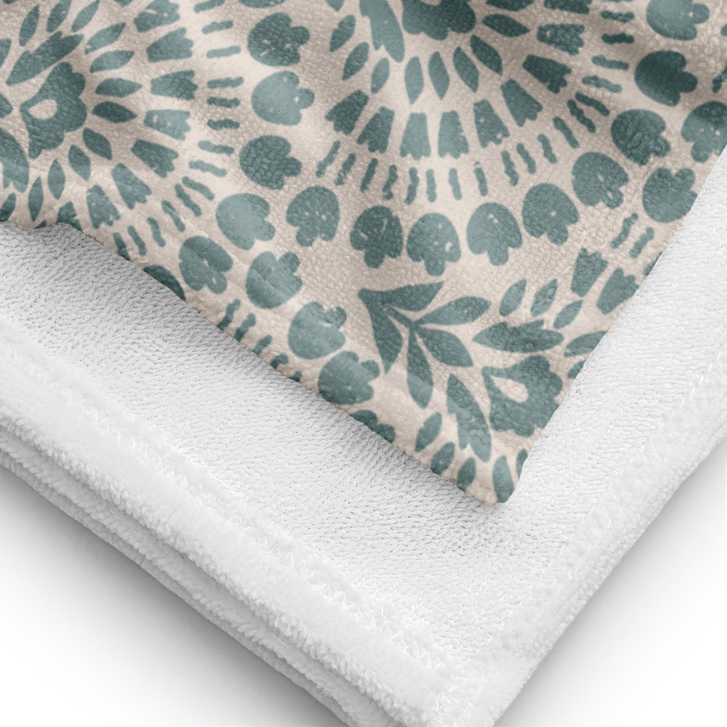 Custom Name Beach Towel with Abstract design | PERSONALIZED - ChoreGirl