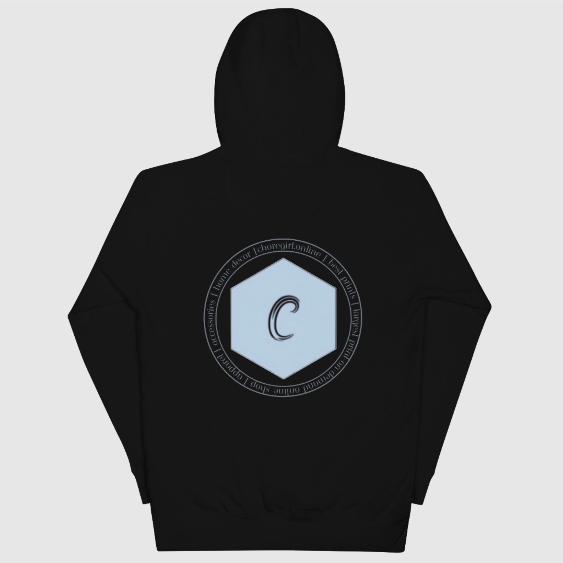 Custom Exclusive ChoreGirl LOGO Branded Unisex Hoodie | PERSONALIZED - ChoreGirl