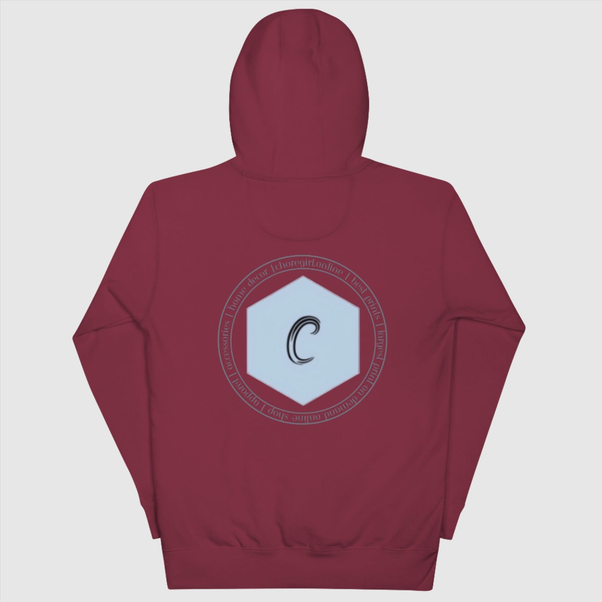Custom Exclusive ChoreGirl LOGO Branded Unisex Hoodie | PERSONALIZED - ChoreGirl