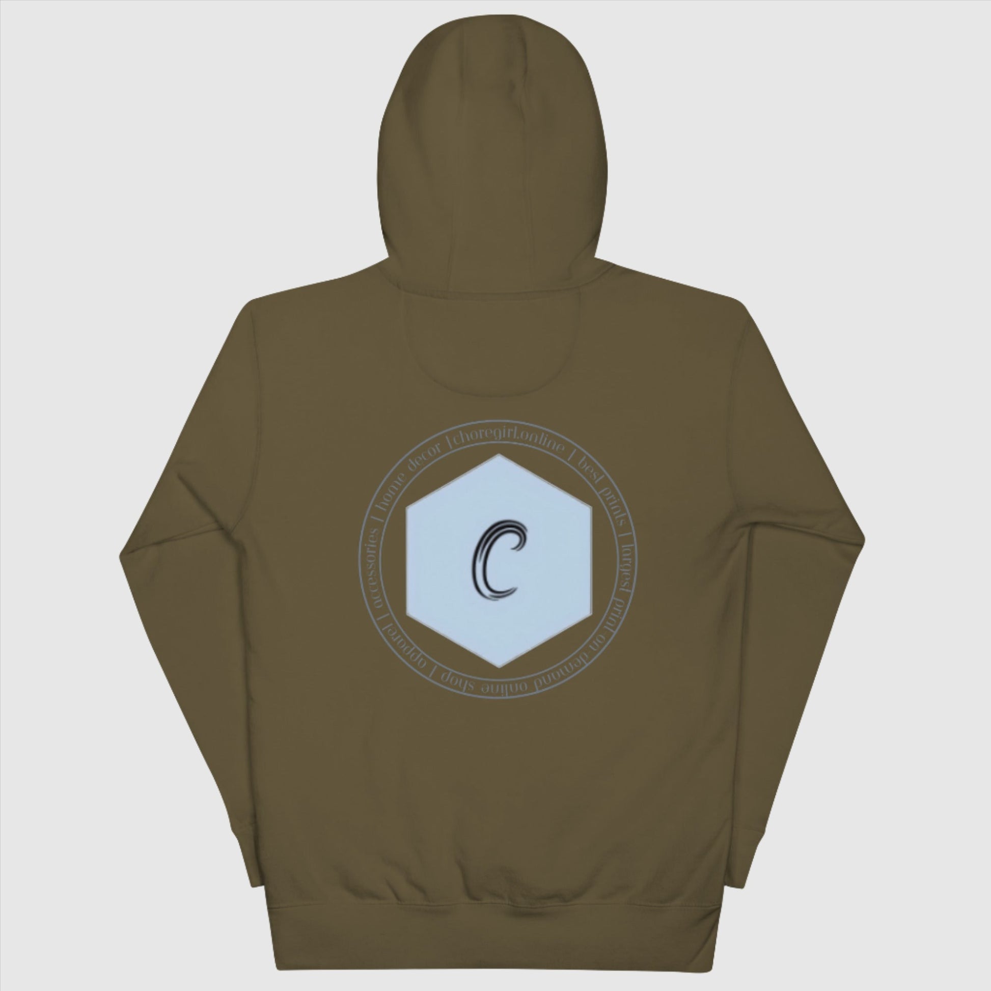 Custom Exclusive ChoreGirl LOGO Branded Unisex Hoodie | PERSONALIZED - ChoreGirl