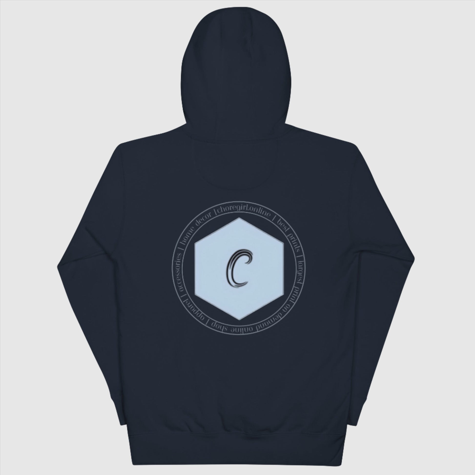 Custom Exclusive ChoreGirl LOGO Branded Unisex Hoodie | PERSONALIZED - ChoreGirl