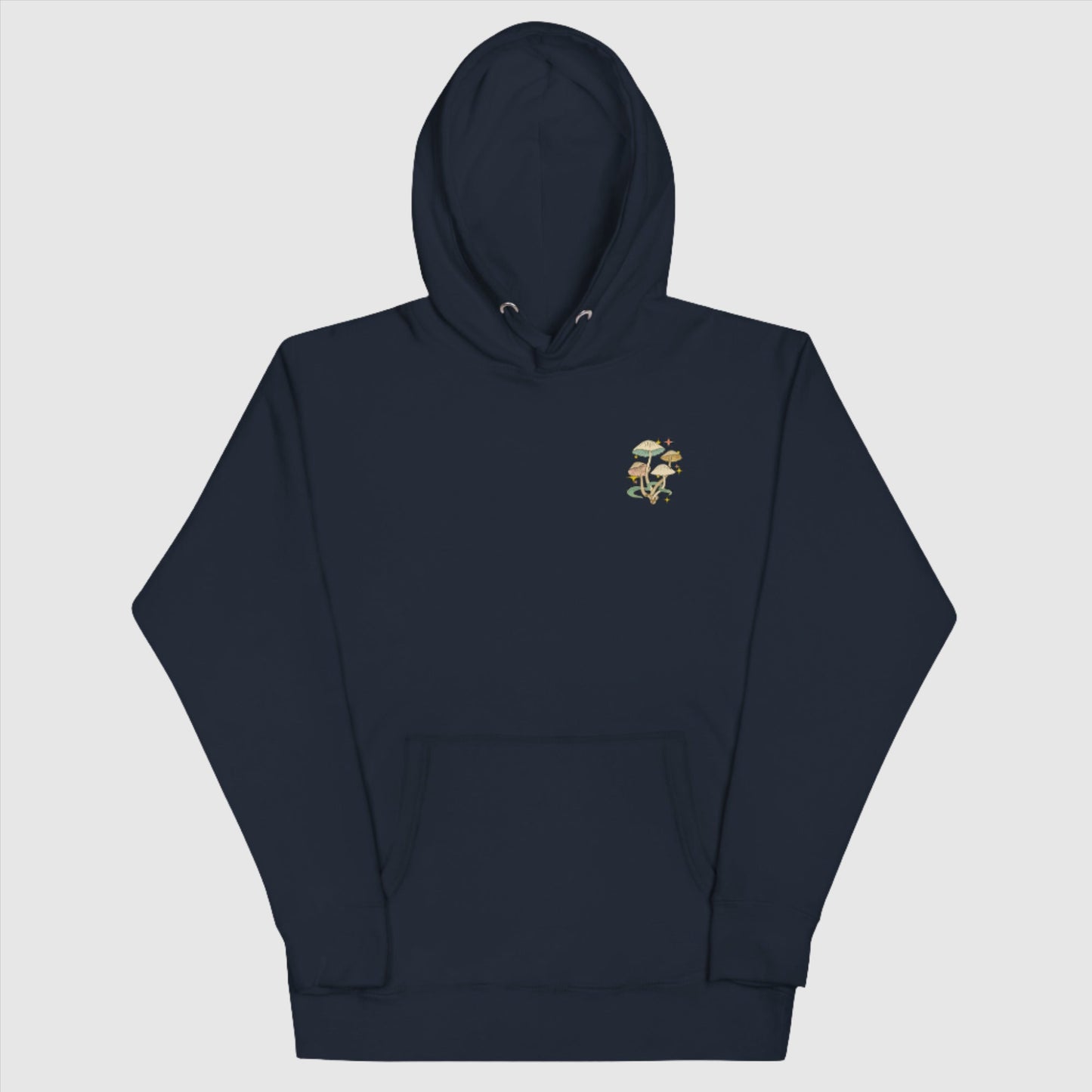 Custom Unisex Mushroom Skull Hoodie | PERSONALIZED - ChoreGirl