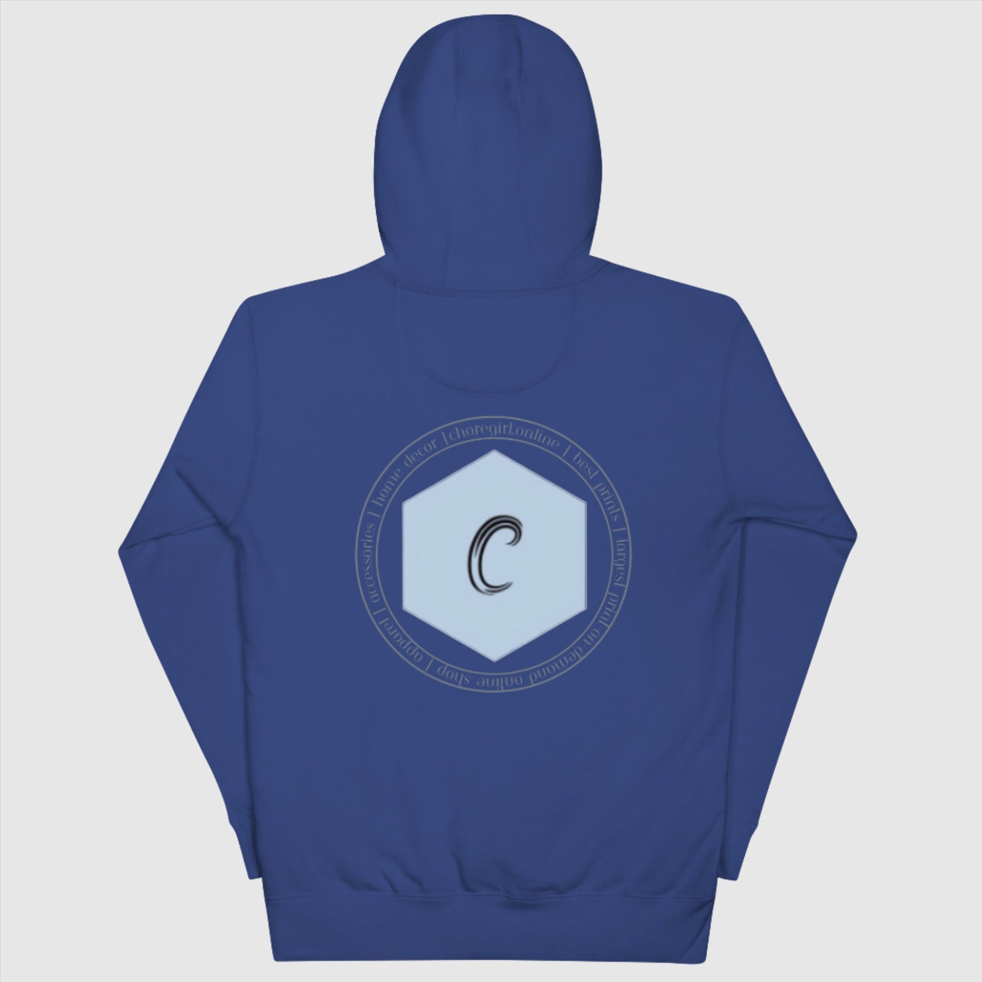 Custom Exclusive ChoreGirl LOGO Branded Unisex Hoodie | PERSONALIZED - ChoreGirl