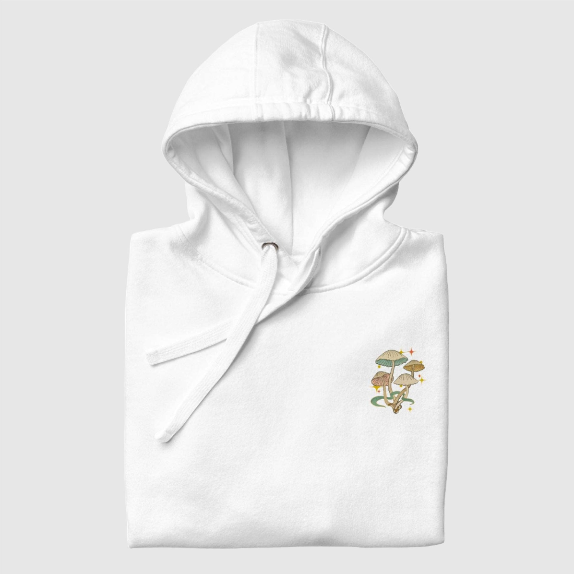 Custom Unisex Mushroom Skull Hoodie | PERSONALIZED - ChoreGirl