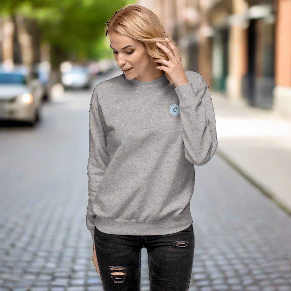 Custom Exclusive ChoreGirl LOGO Branded Unisex Premium Sweatshirt | PERSONALIZED - ChoreGirl