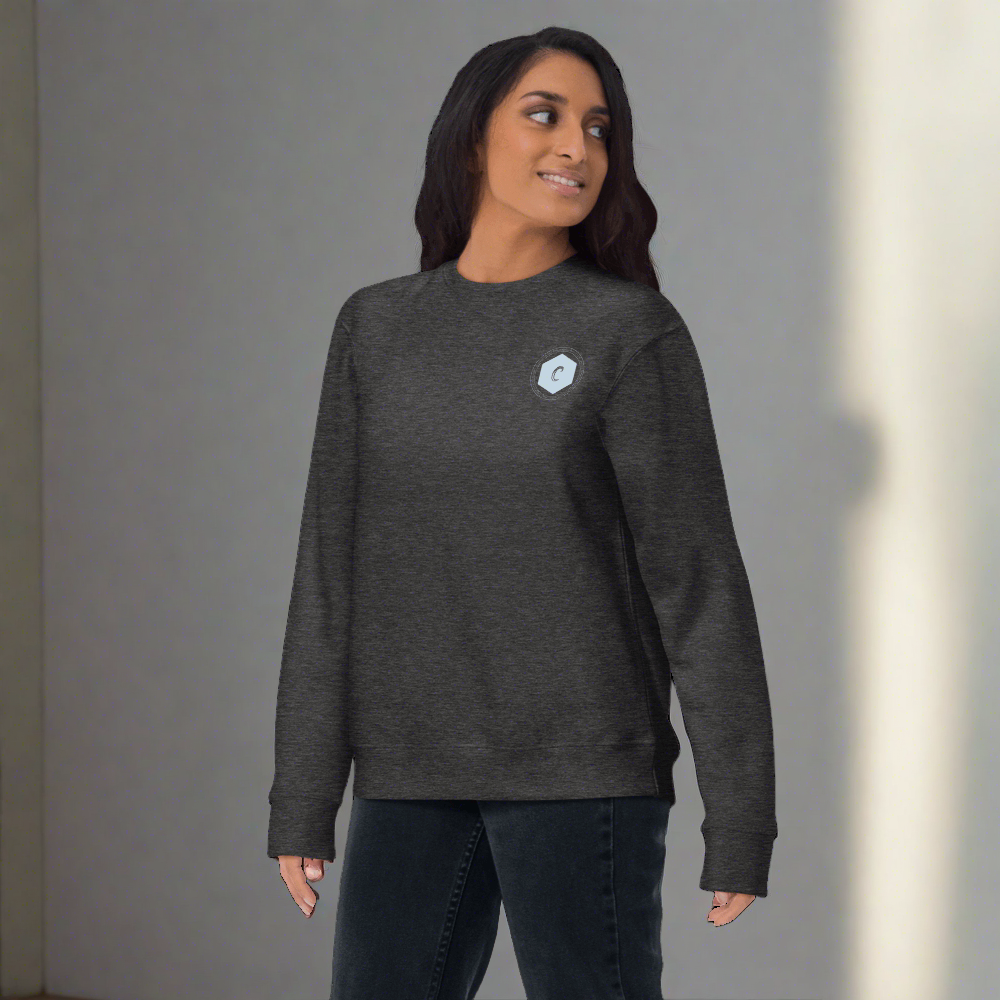 Custom Exclusive ChoreGirl LOGO Branded Unisex Premium Sweatshirt | PERSONALIZED - ChoreGirl