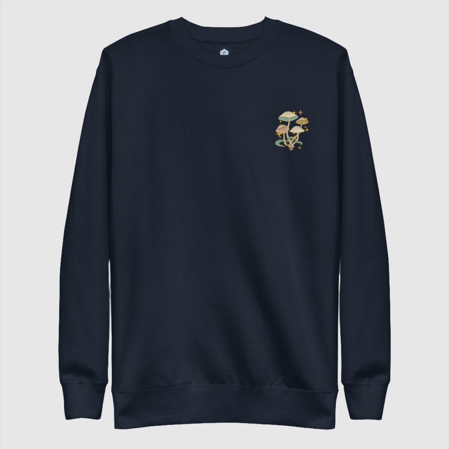 Custom Unisex Skull Mushroom Premium Sweatshirt | PERSONALIZED - ChoreGirl