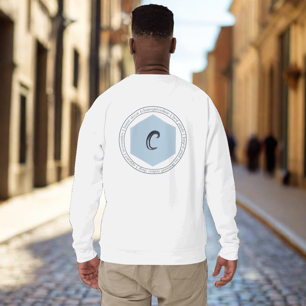 Custom Exclusive ChoreGirl LOGO Branded Unisex Premium Sweatshirt | PERSONALIZED - ChoreGirl