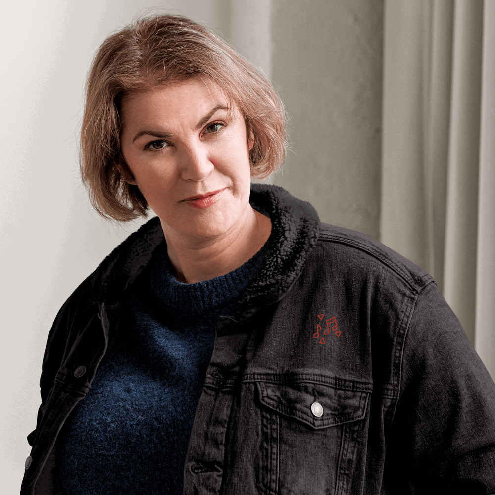 Custom Unisex Music Lover Denim Sherpa Jacket | PERSONALIZED - ChoreGirl