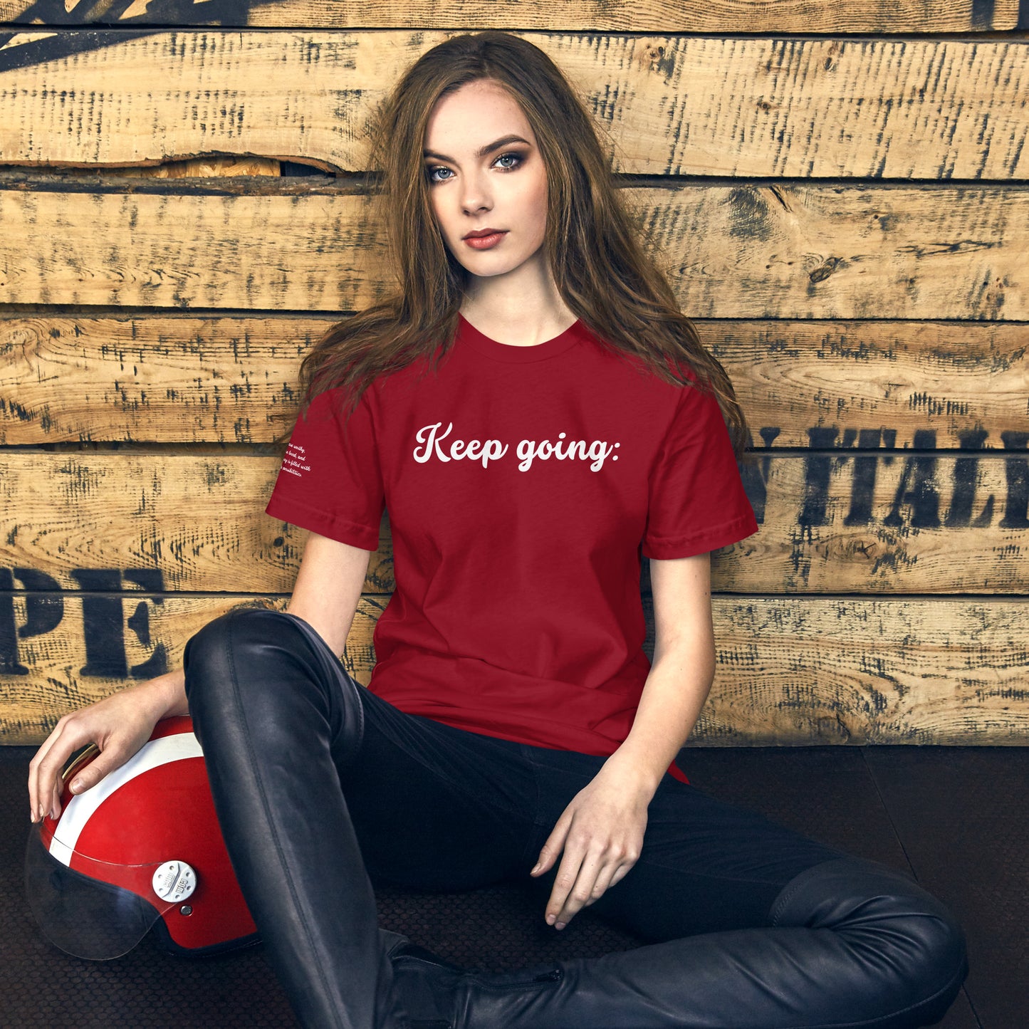 Custom Unisex 100 Reasons to Keep Going Sweatshirt T-Shirt | PERSONALIZED - ChoreGirl