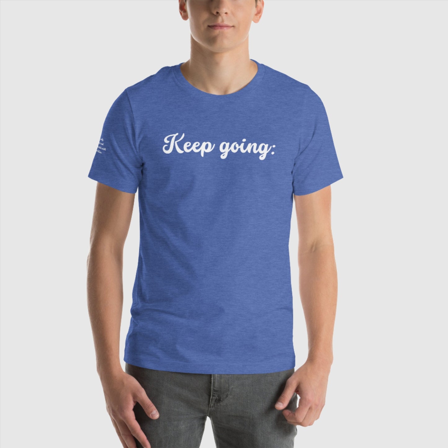 Custom Unisex 100 Reasons to Keep Going Sweatshirt T-Shirt | PERSONALIZED - ChoreGirl