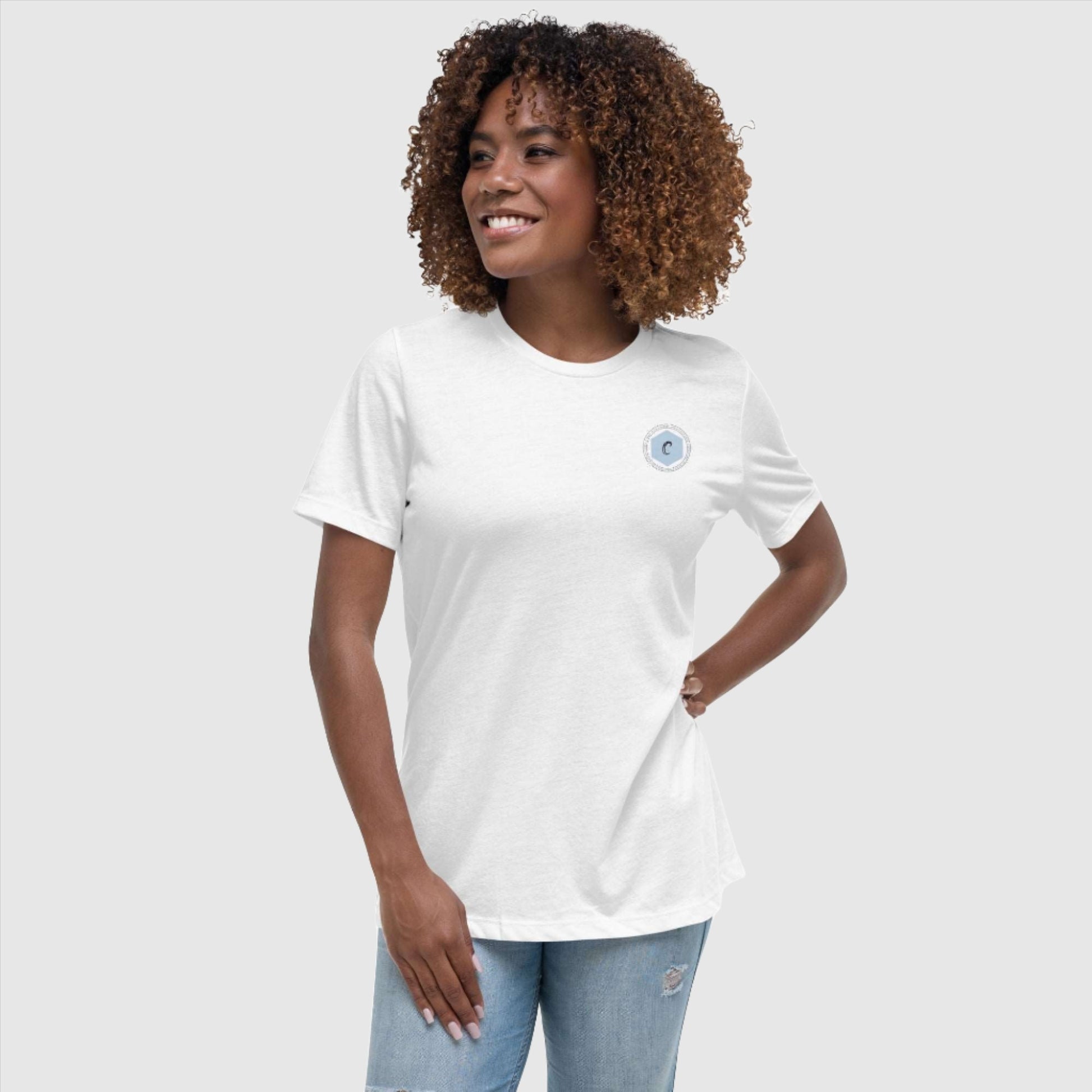 Custom Women's Exclusive ChoreGirl Branded LOGO Relaxed T-Shirt | PERSONALIZED - ChoreGirl