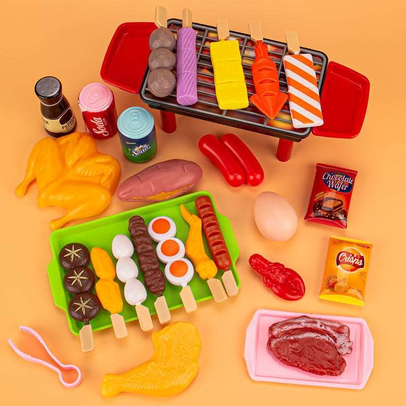 Kids Play House Barbecue Toy Set - ChoreGirl