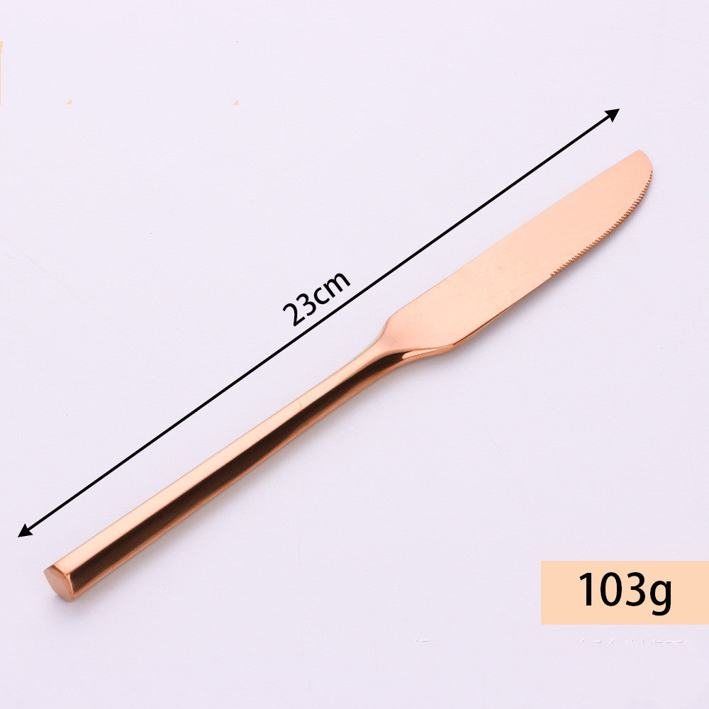 Elegant Stainless Steel Knife, Fork And Spoon Single or Set - ChoreGirl