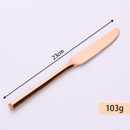 Elegant Stainless Steel Knife, Fork And Spoon Single or Set - ChoreGirl
